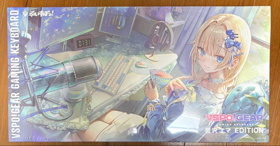 新品未開封　VSPO!GEAR 藍沢エマ EDITION ゲーミングキーボード 新品未開封】VSPO!GEAR 藍沢エマ EDITION ゲーミングキーボード - メルカリ