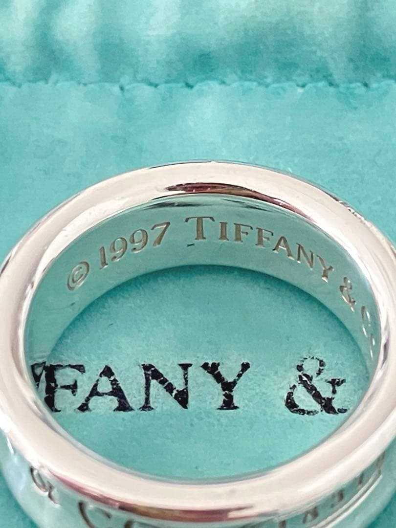 美品】TIFFANY&Co ティファニー ナローリング 1837 約10号 - メルカリ