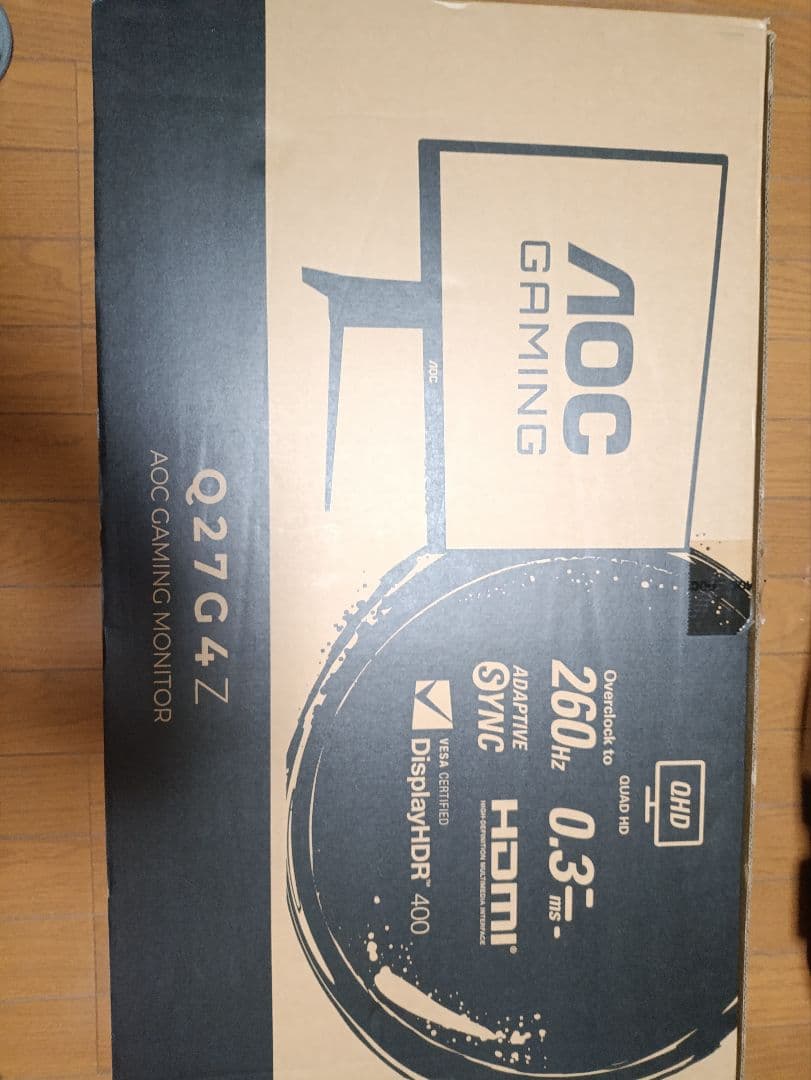 AOC Q27G4Z ゲーミングモニター 260Hz Q27G4Z/11