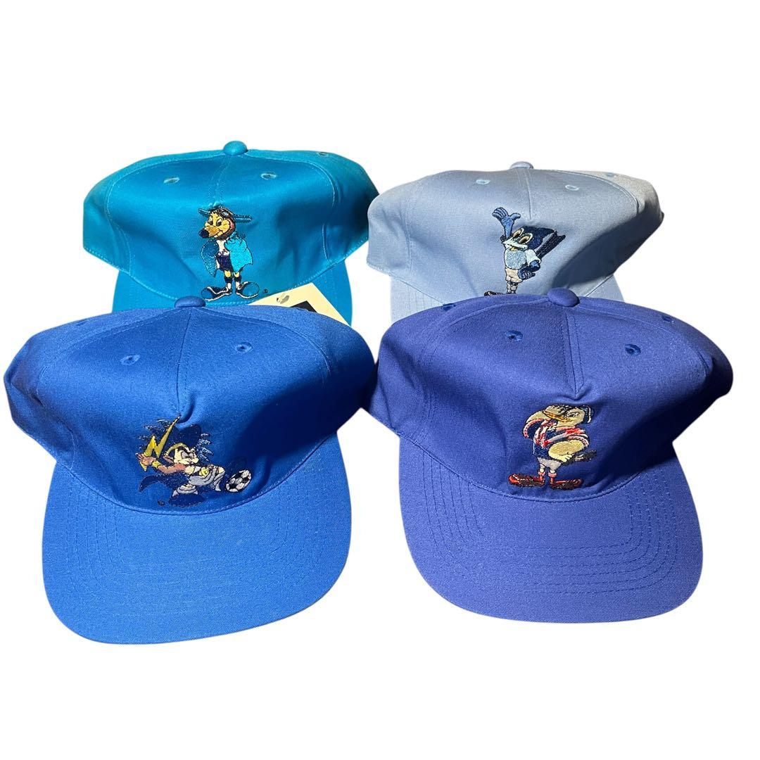 90sデッドストック Jリーグ公式マスコットキャップ12点セットタグ付