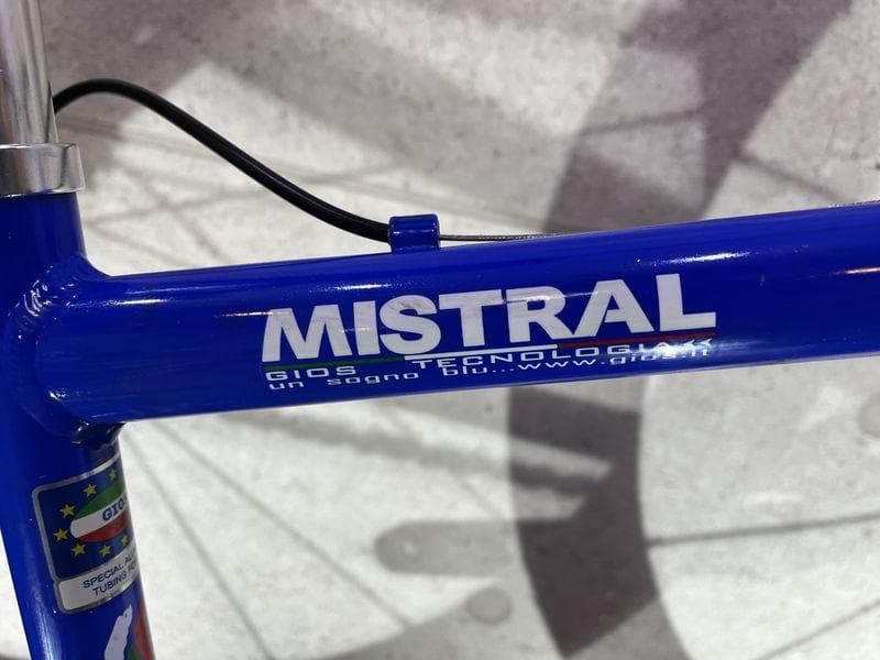 GIOS MISTRAL 700c ジオス クロスバイク ブルー 2015 - メルカリ