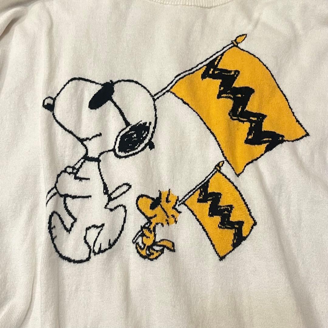 CASHYAGE カシヤージュ スヌーピー ニット セーター カシミヤ ホワイト