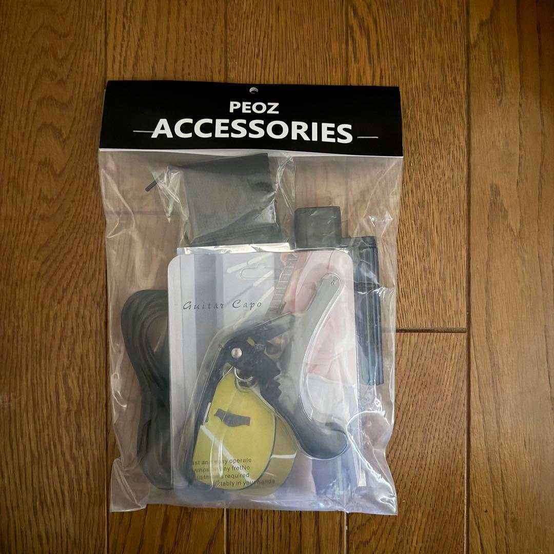 PEOZ スマートエレキギター 緑 メイプルネック【新品未使用】