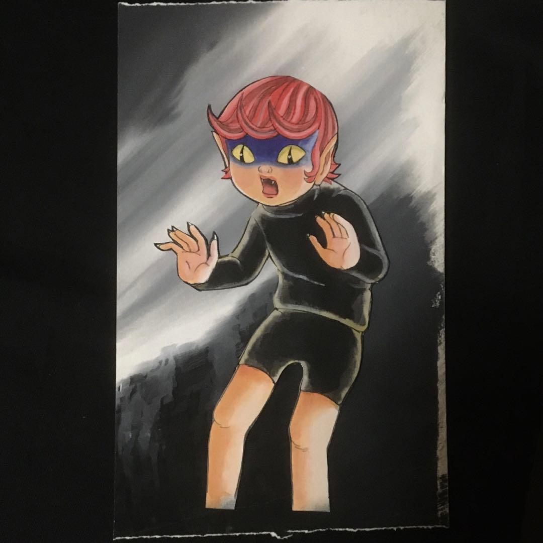 アニメ猫目小僧の原画