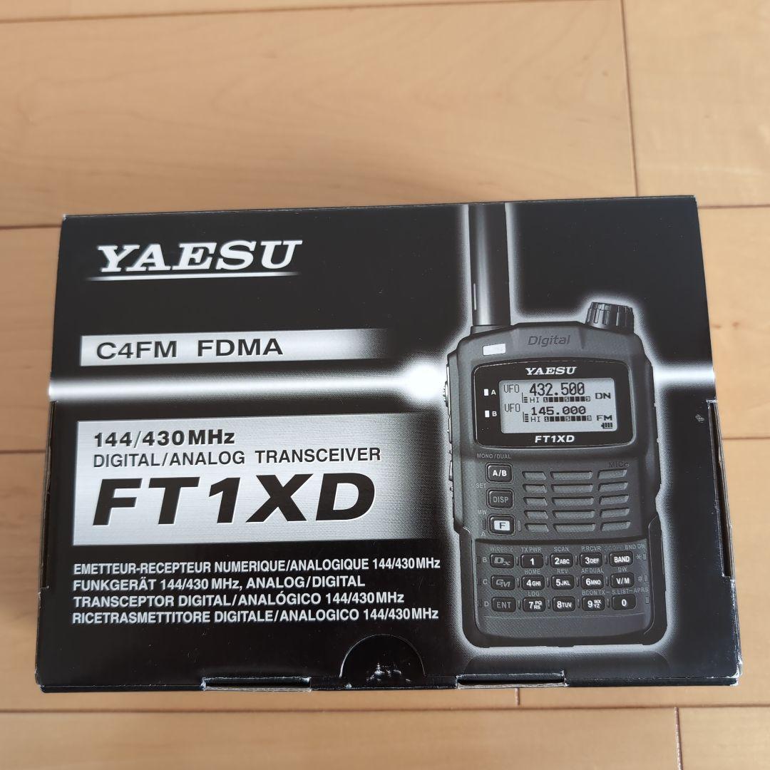 YAESU FT1XD トランシーバー　無線機 Amazon | YAESU FT1XD 144/430MHz帯 5W出力 デュアルバンドD/A