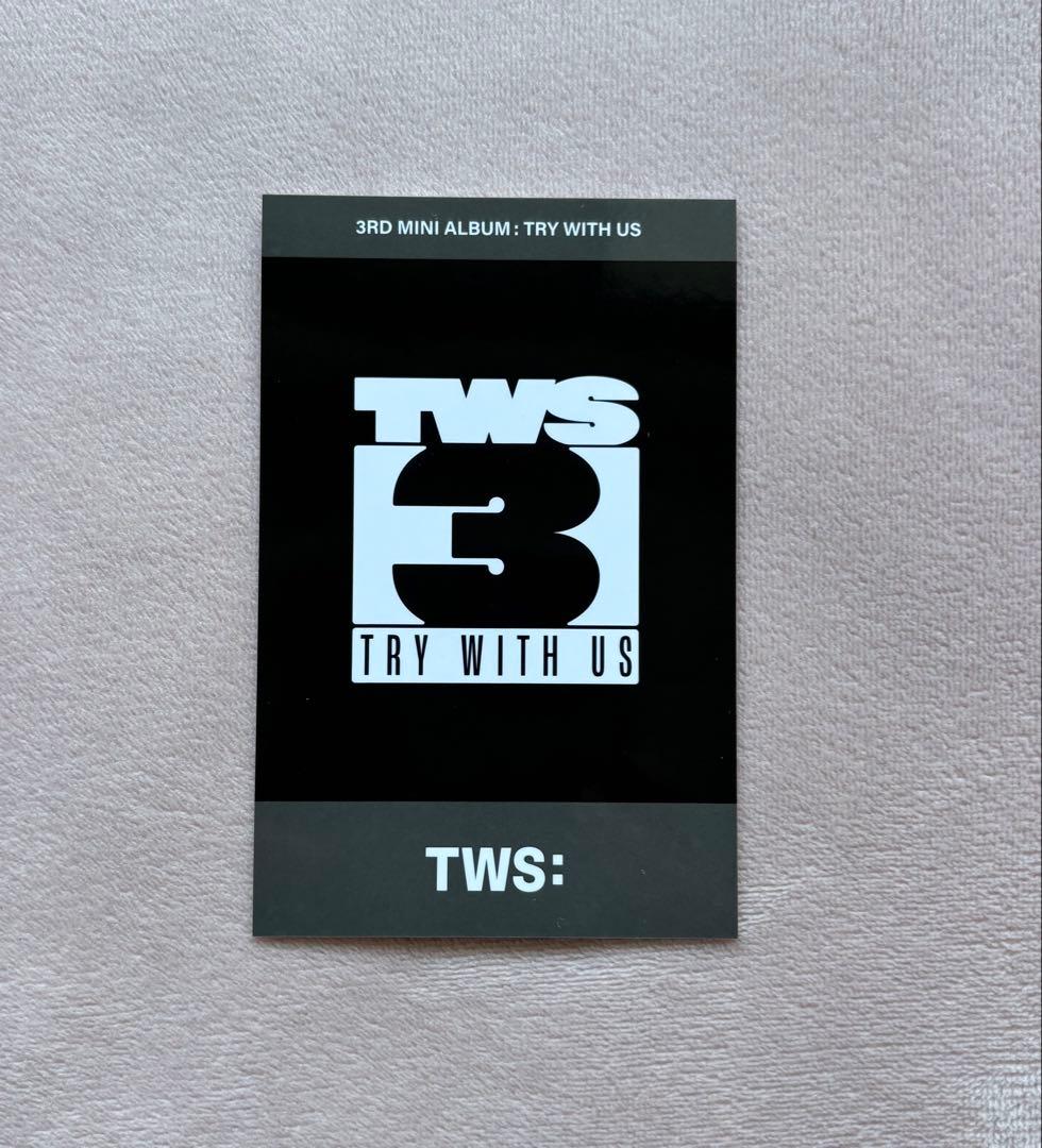 TWS TRY WITH US 一直娱 北京サイン会 ドフン トレカ - メルカリ