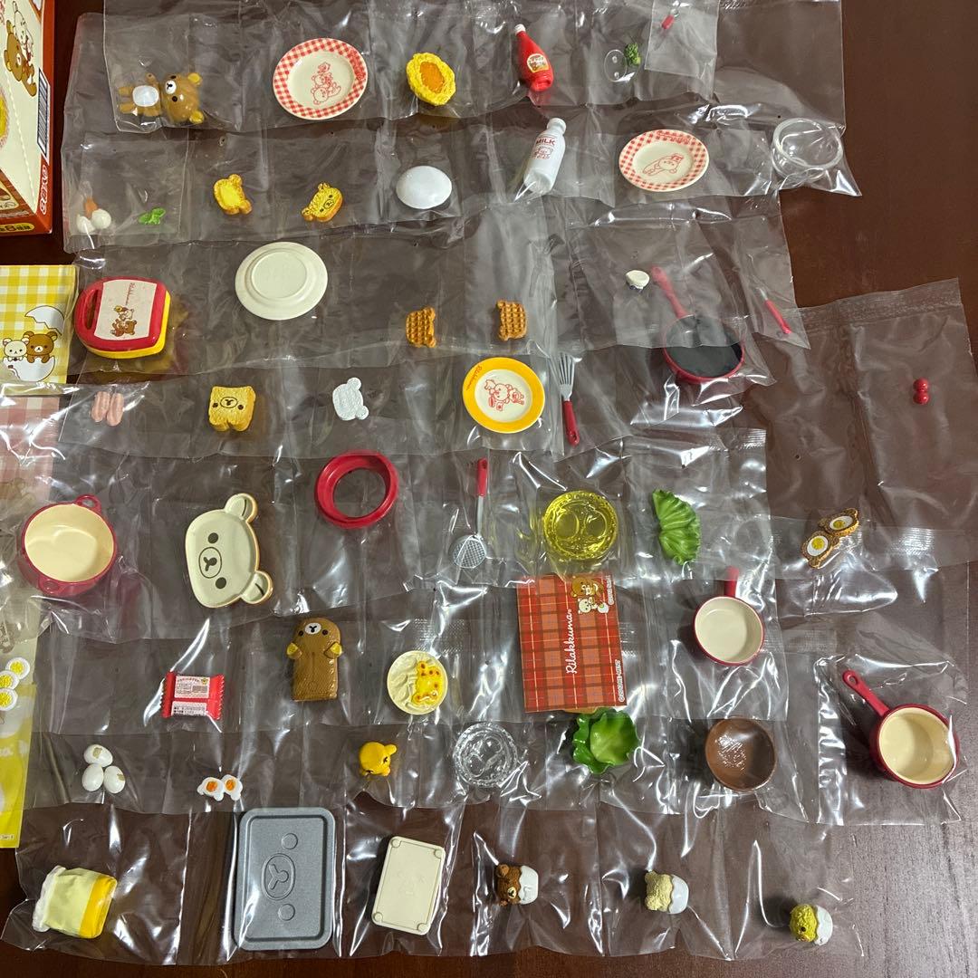 リラックマ　食玩　たまごキッチン　リーメント