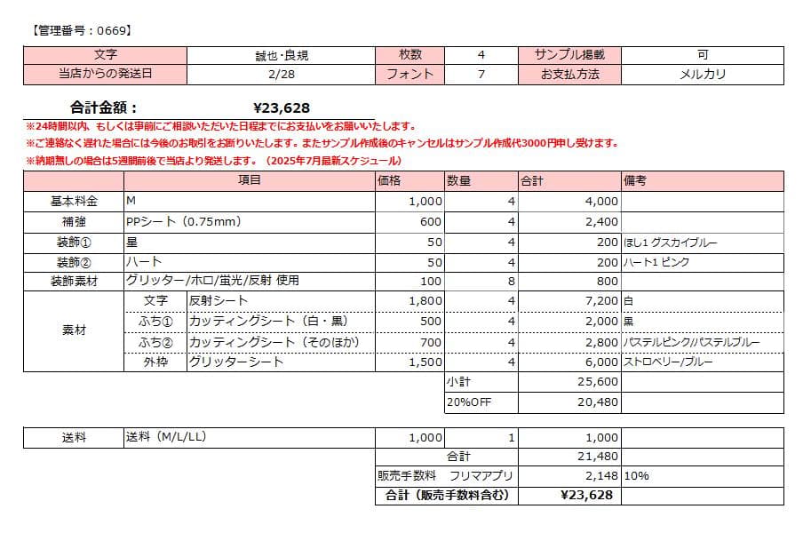 【2/28 誠也良規】なこ様 うちわ文字オーダー うちわ屋さん 団扇 文字パネル