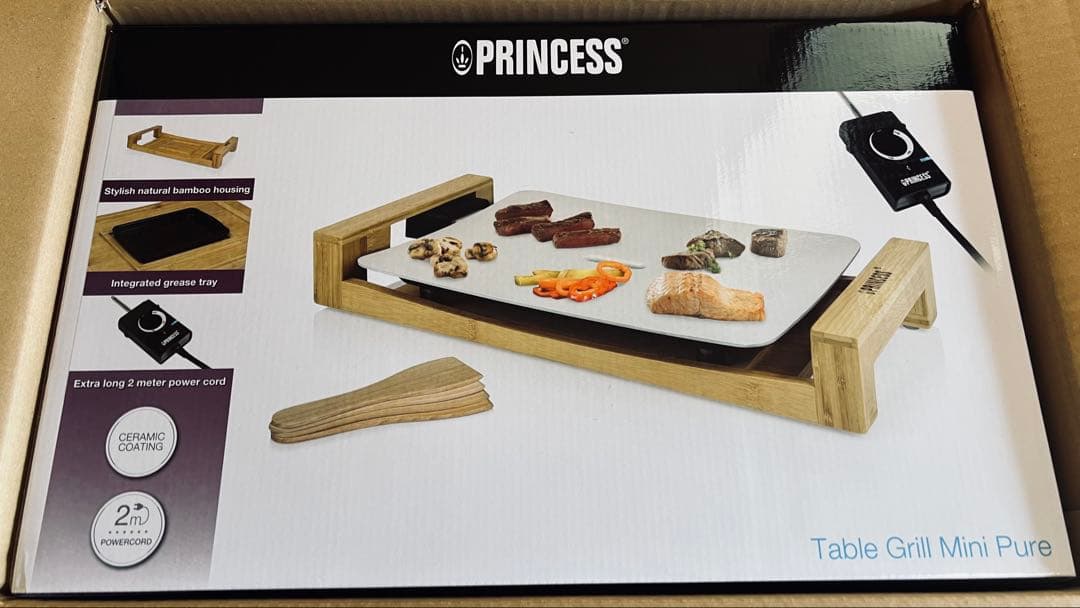 PRINCESS Table Grill Mini Pure ホットプレート 1 楽天市場】＼レビューで1000円クーポン!／ 正規品 PRINCESS Table