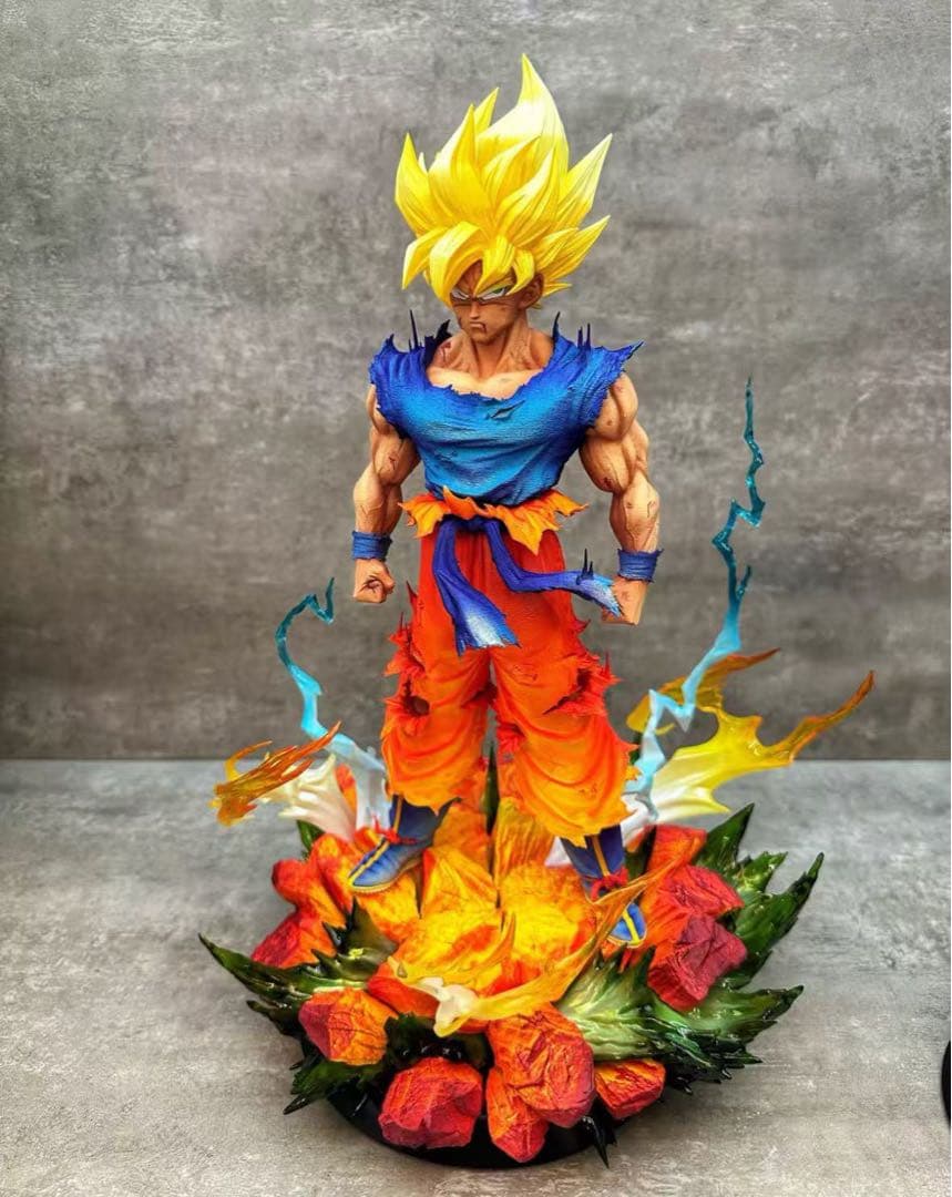 ドラゴンボール 孫悟空 ガレキ ガレージキット スタチューX③⑦③