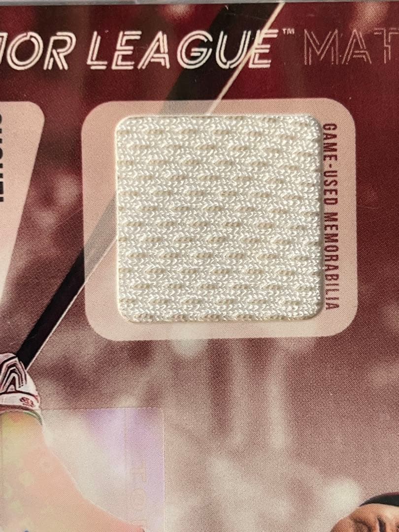 10枚限定 直筆サイン 大谷翔平 Topps 2019 実使用ジャージー