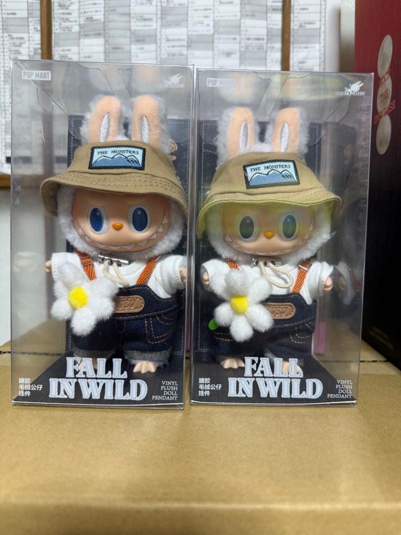 THE MONSTERS FALL IN WILD ラブブ LABUBU 2個 The Monsters LABUBU Fall in Wild Vinyl Plush Pendant | POP MART