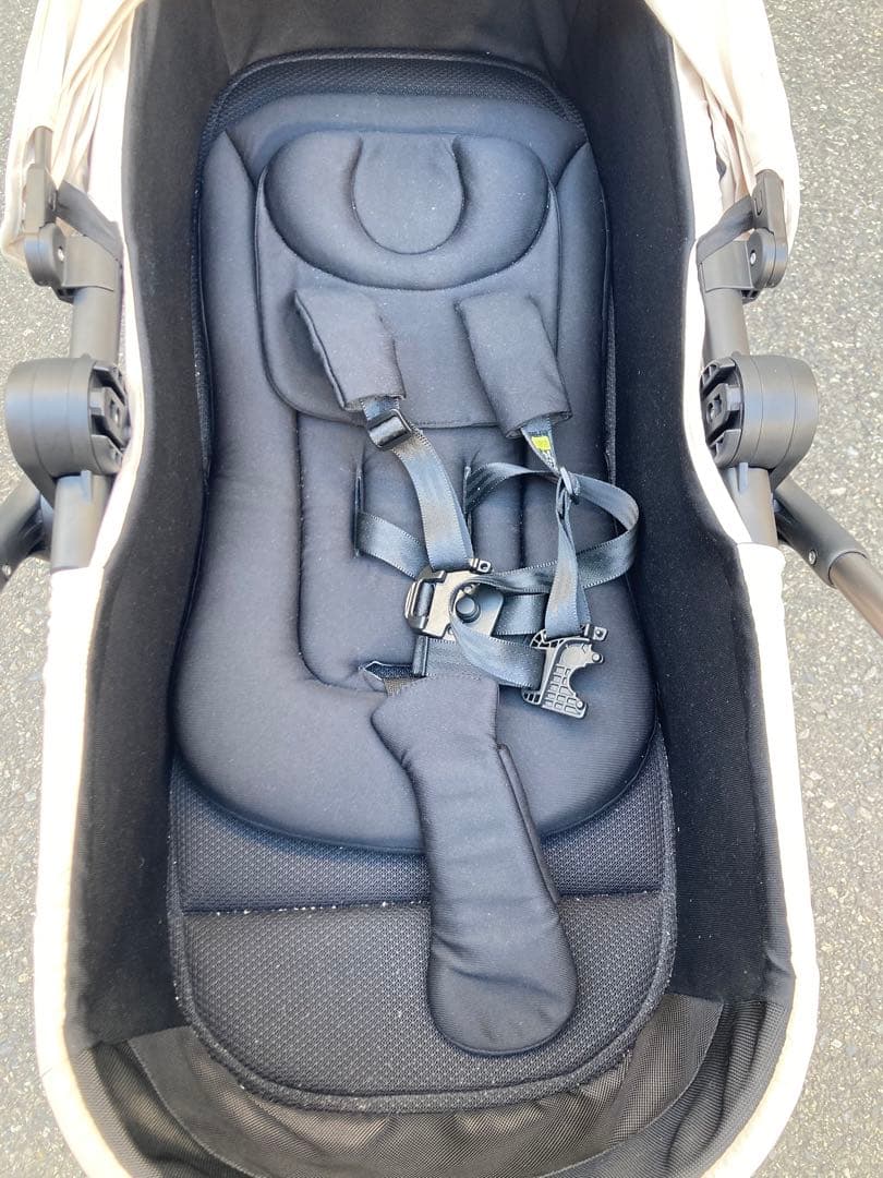 ピジョン エパ ベージュ 両対面式A型ベビーカー（純正別売り付属品付き