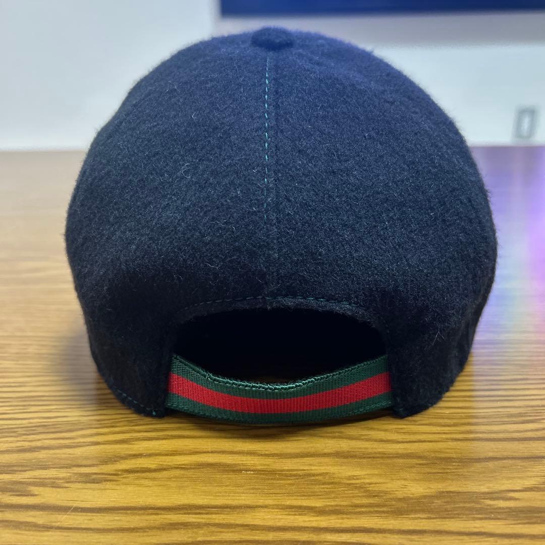 美品】GUCCI キャップ 59cm 巾着付き - メルカリ