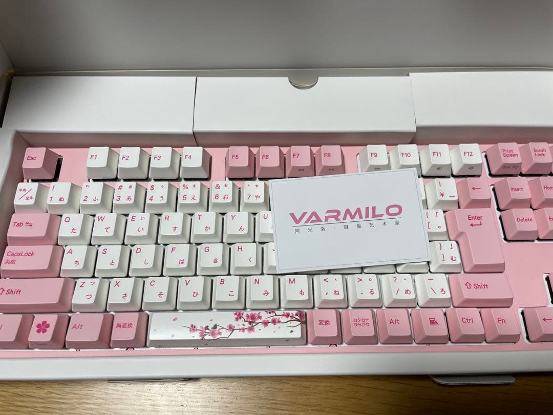 Varmilo 桜デザイン メカニカルキーボード - メルカリ