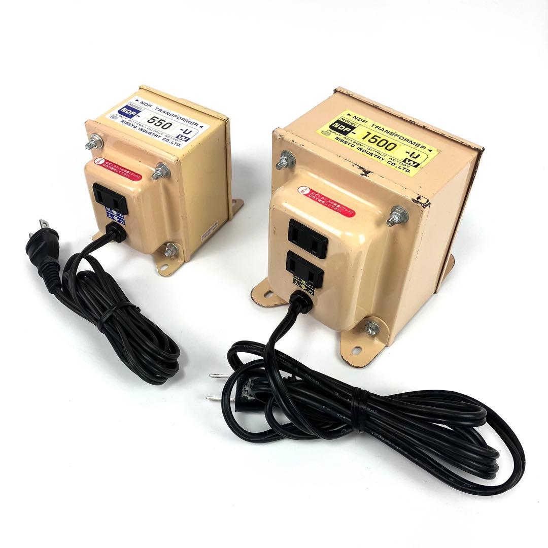 NDF-1500-U　NDF-550-U　日章工業　ダウントランス　変圧器 日章工業 NDF-1500U 価格比較 - 価格.com