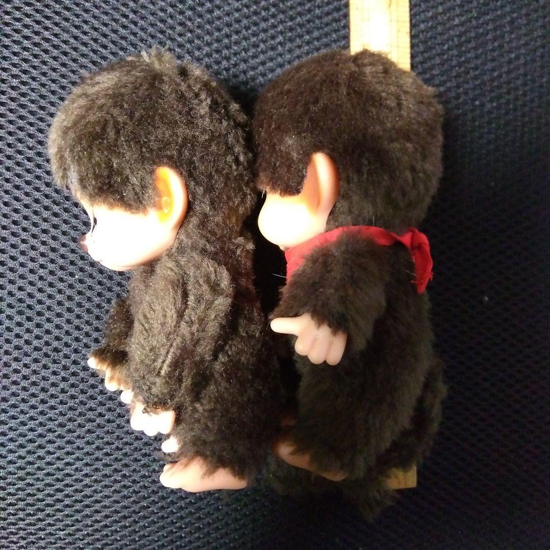 ４５年以上前の初期モンチッチぬいぐるみ 　ペアセット