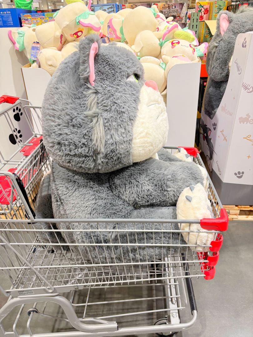 コストコ ルシファー 特大ぬいぐるみ ブランケット付き クリスマス