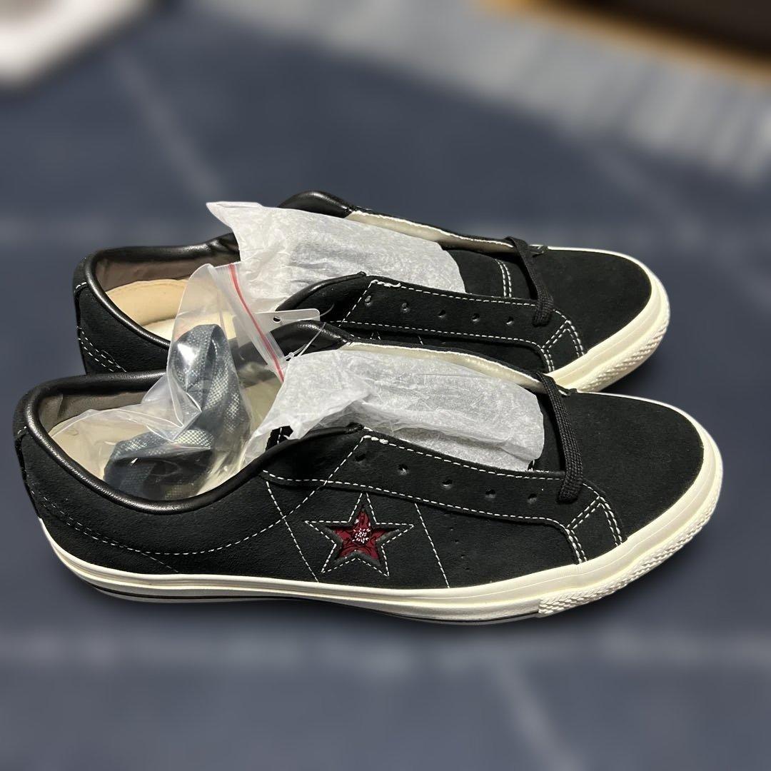 ストレンジャーシングス5 x コンバース ワンスター スエード 27.5cm