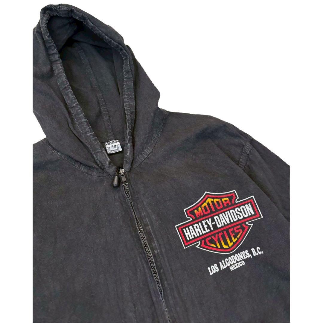 90's USA Harley Davidson コットンジャケット