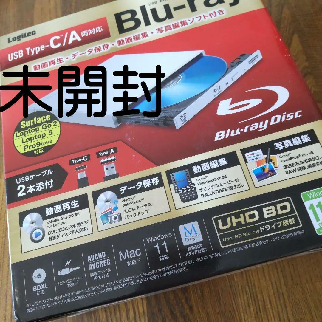 LBD-PWB6U3CVWH USB Type-C/A Blu-rayドライブ Amazon.co.jp: ロジテック ブルーレイドライブ 外付け Blu-ray USB3.2