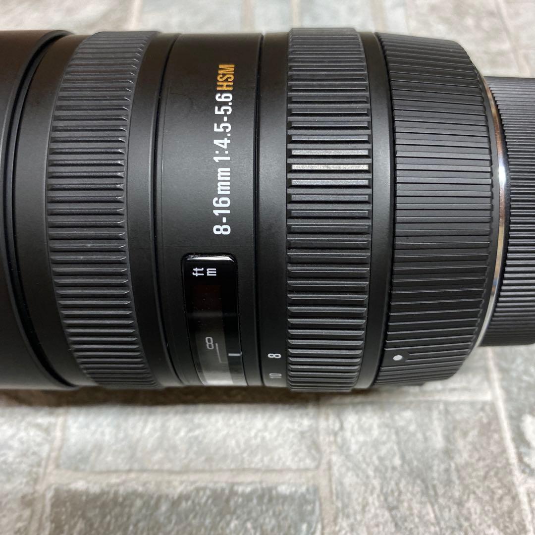 SIGMA 超広角ズームレンズ 8-16mm F4.5-5.6 DC