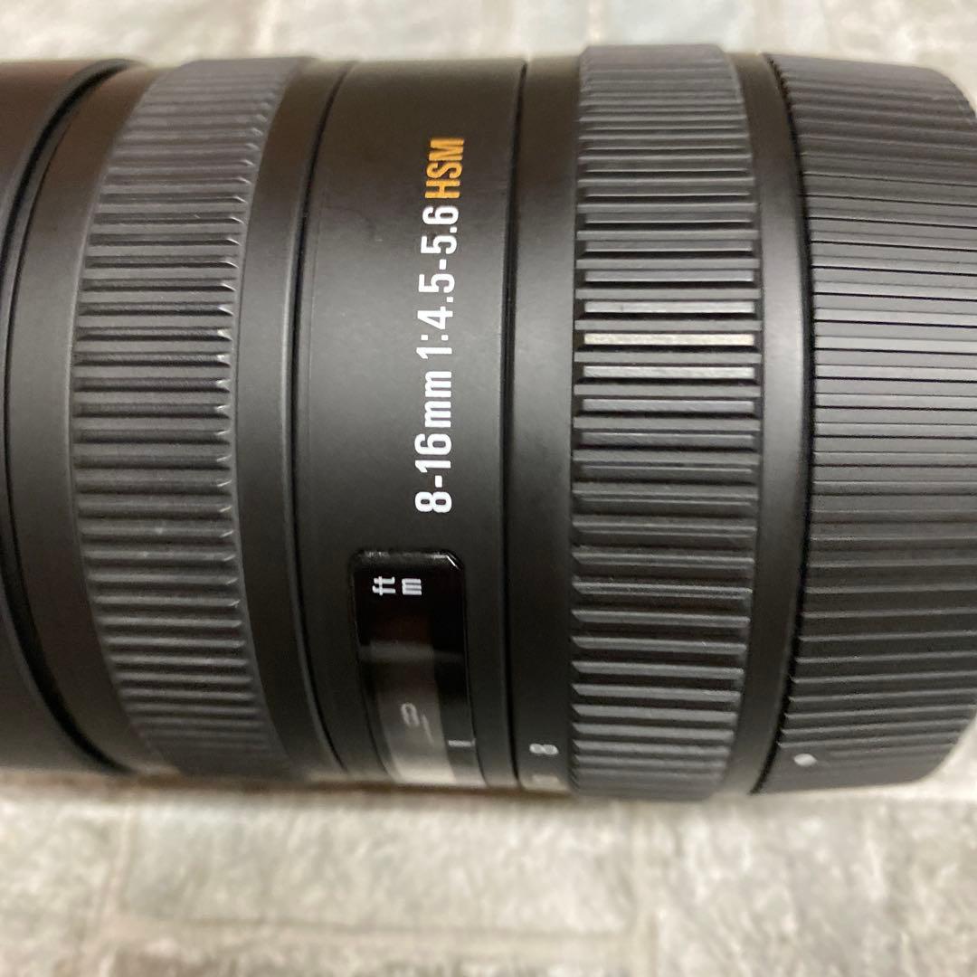 SIGMA 超広角ズームレンズ 8-16mm F4.5-5.6 DC