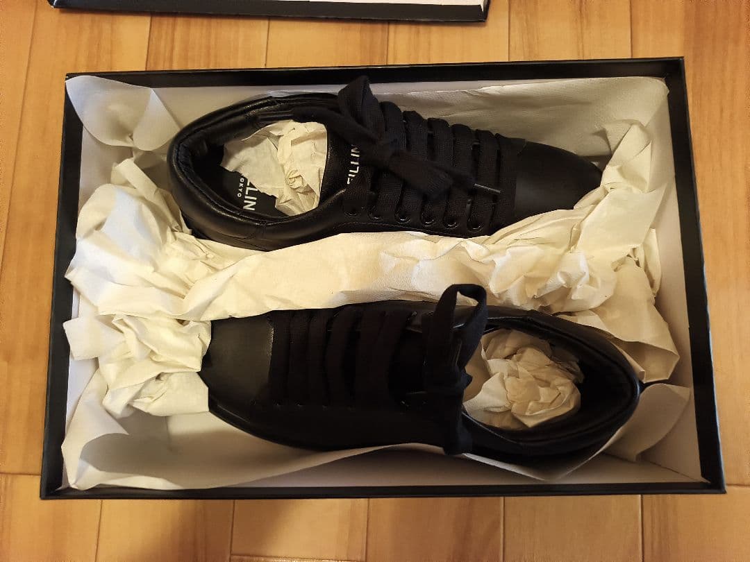 【極美品】FILLIN フィルイン LUCENT ブラック 27.0cm