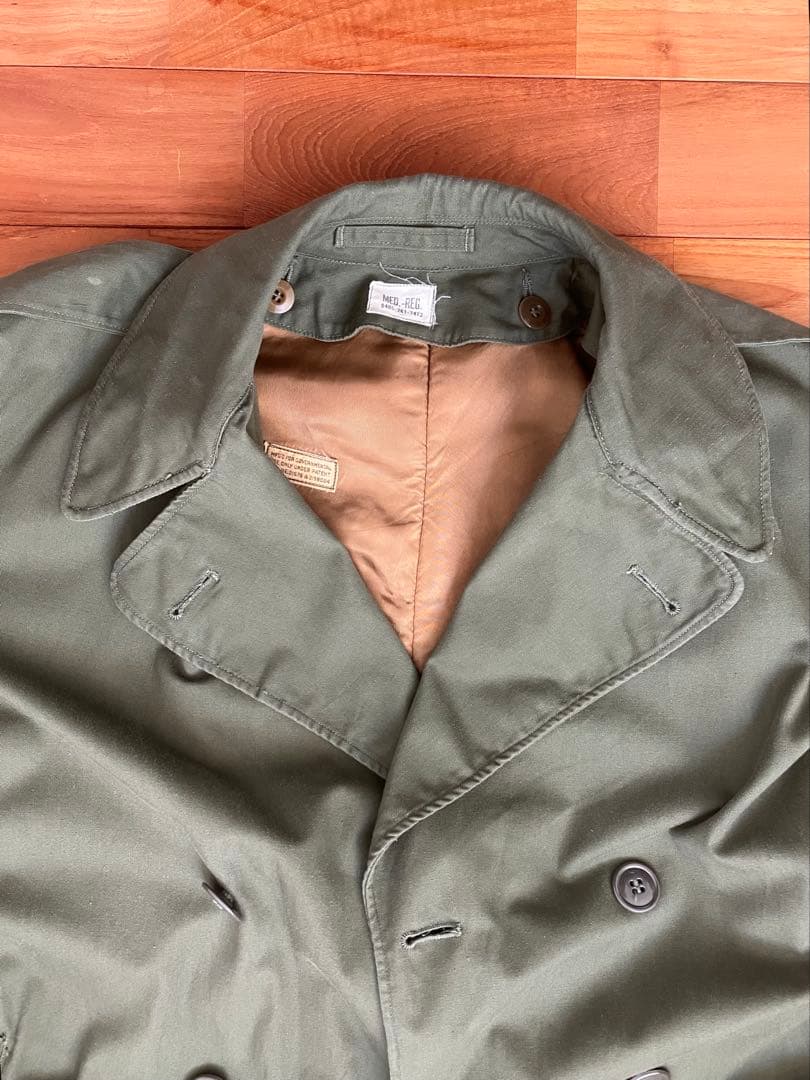 U.S.ARMY 50's 60's M-1950オーバーコート ★ライナー付き