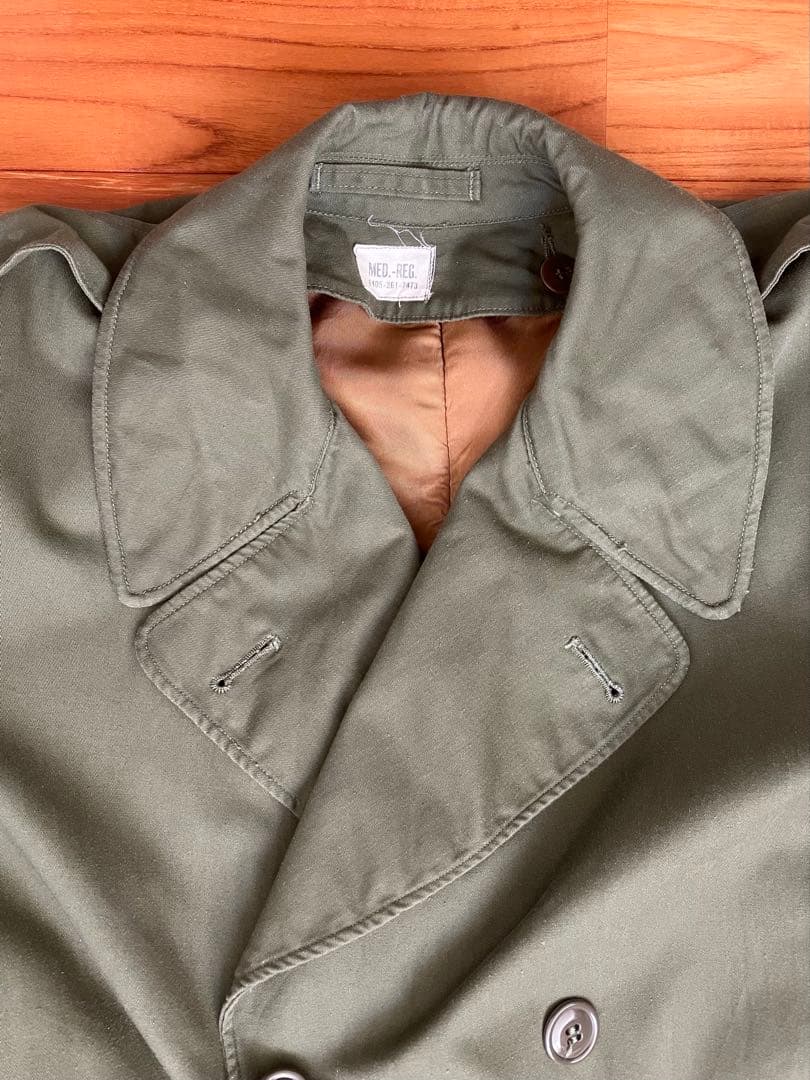 U.S.ARMY 50's 60's M-1950オーバーコート ★ライナー付き