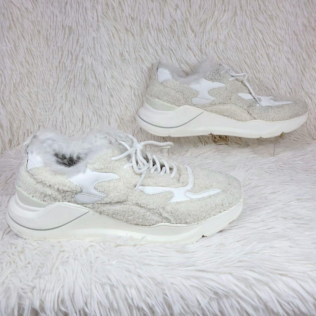 レア✨ デイト/D.A.T.E. FUGA フーガ ボア ダットスニーカー - メルカリ