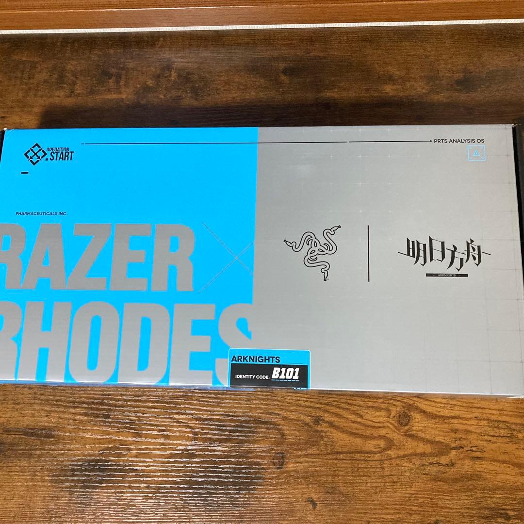 Razer アークナイツ 明日方舟 ゲーミングキーボード 5/31まで大特価】正規品 アークナイツ Razer コラボ ゲーミング