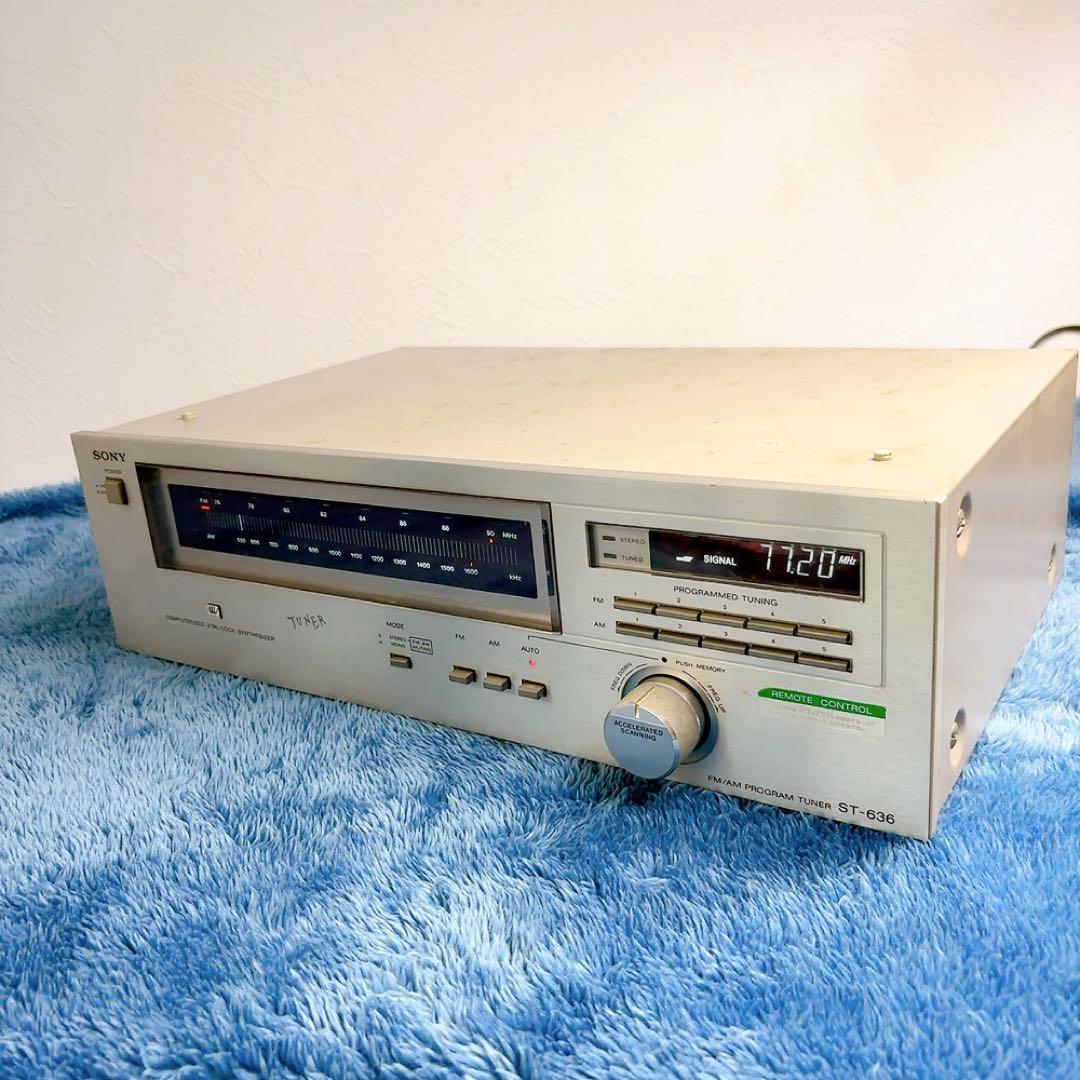 SONY ソニー FM/AM プログラムチューナー ST-636 SONY チューナー ST-515 ソニー PROGRAM TUNER 動作品 - メルカリ