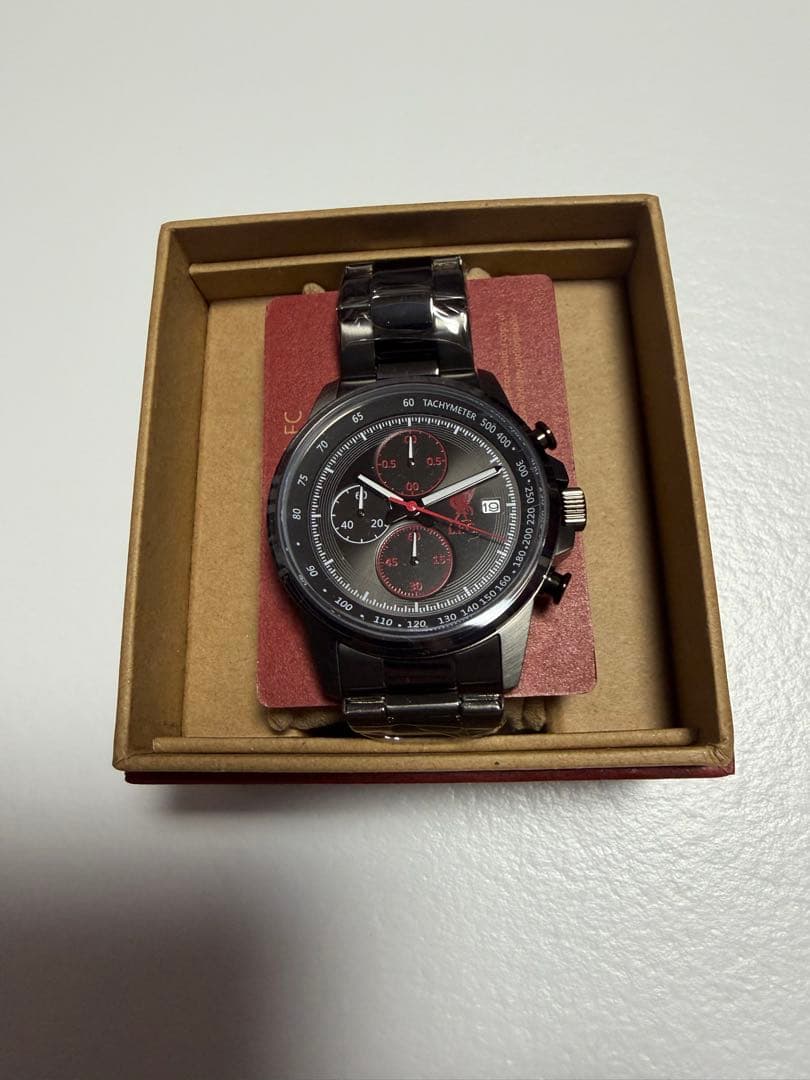 リバプール メタル クロノグラフ ウォッチ 時計 リヴァプールLiverpool LFC Metal Chronograph Watch