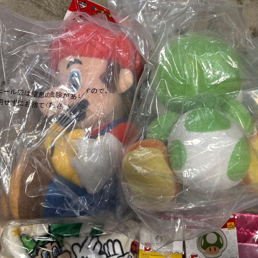 スーパーマリオ 一番くじ ラストワン A賞 B賞C賞 ラストワン8点セット