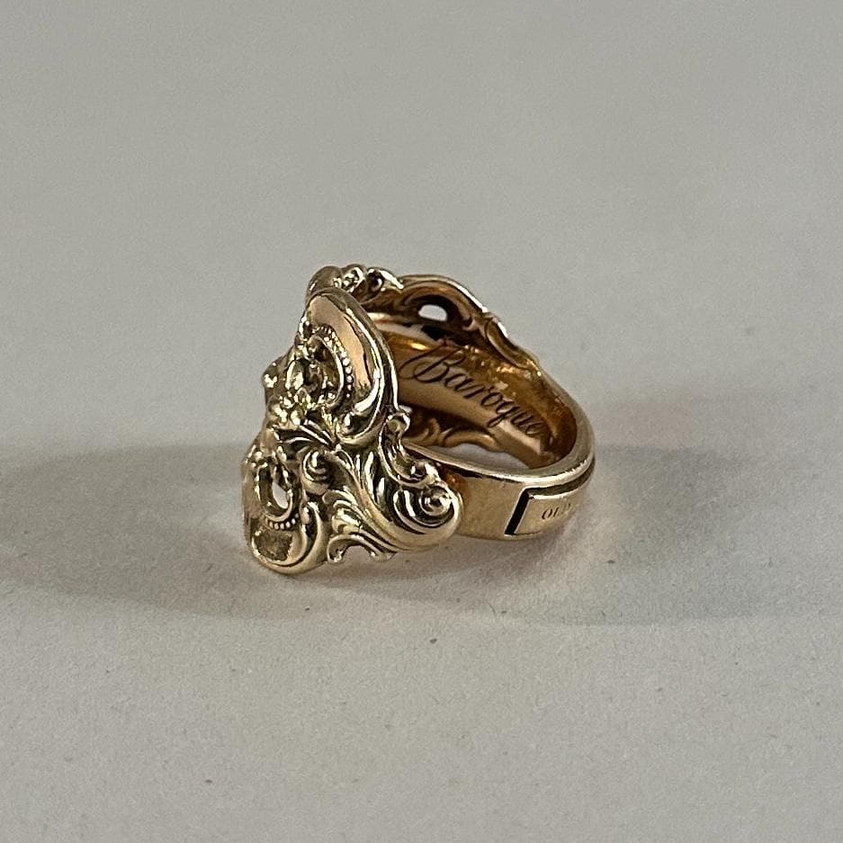 OLD JOE / GRAND BAROQUE スプーンリング 16号 10K - メルカリ