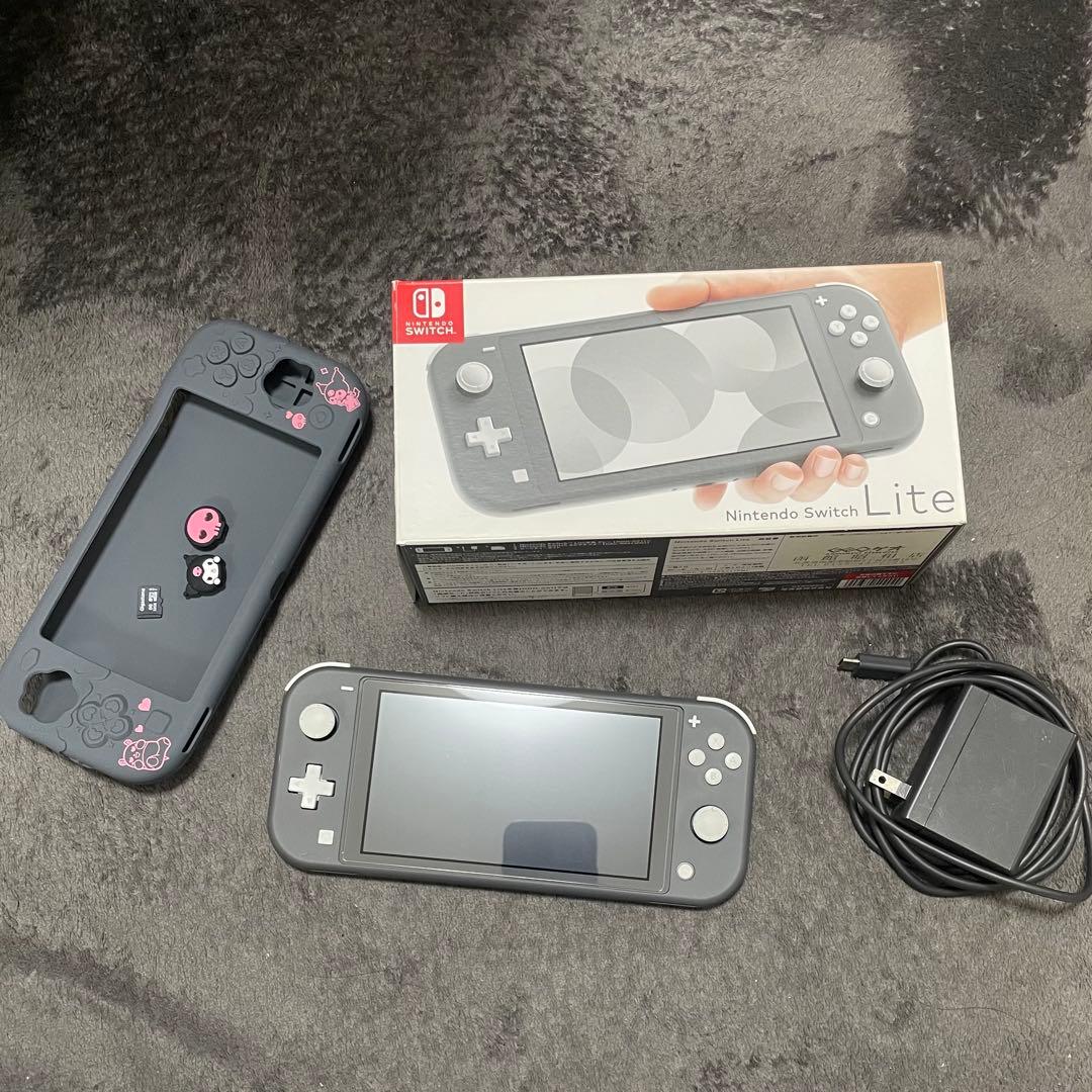 Nintendo Switch Lite 、充電器、SDカード、ケース付き Switch/ Switch Lite 用 充電器 TVモード対応 安全保護 USB Type-C