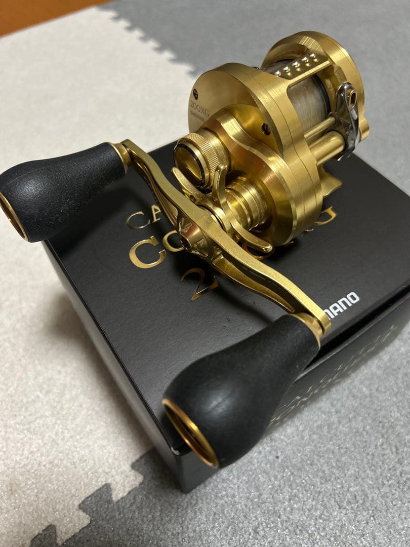 シマノカルカッタコンクエスト200XG ＋DRTバリアルハンドル - メルカリ