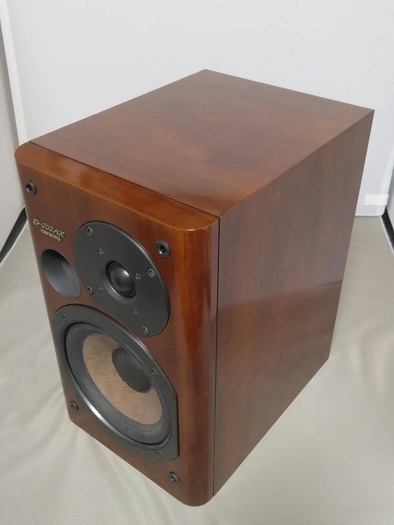 美品/名機】ONKYO D-202AXスピーカーペア動作確認済み シリアル同番