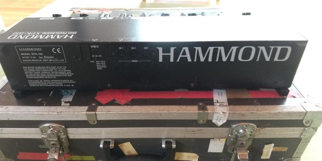 HAMMOND XPK100 MIDI PedalKeyboard フットベース