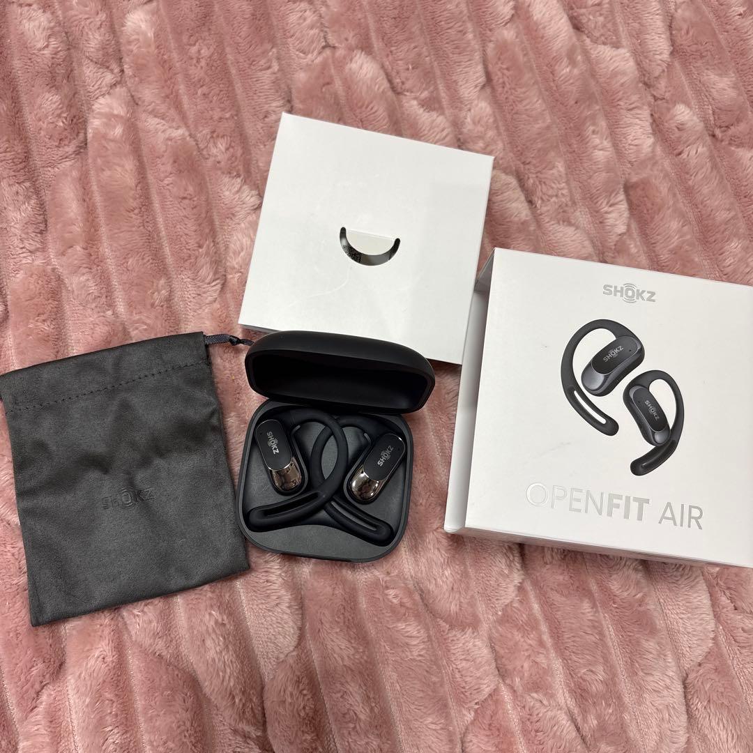 Shokz OpenFit Air オープンイヤーイヤホンワイヤレスイヤホン Shokz（ショックス） Shokz OpenFit Air ワイヤレスイヤホン オープン