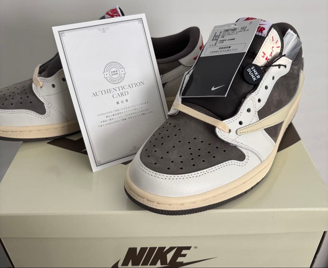 Travis Scott × Nike AJ1Low Reverse Mocha DM7866 162 Air Jordan 1 Retro Low OG SP Travis Scott Reverse Mocha