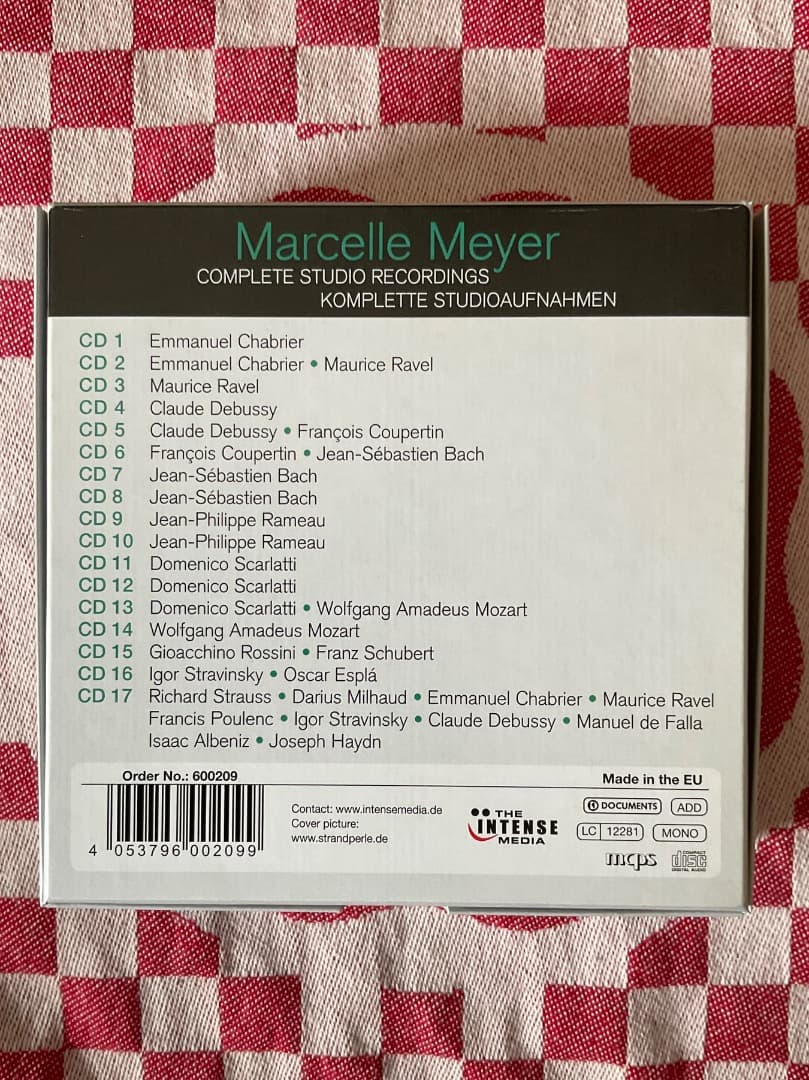 Marcelle Meyer マルセル・メイエ スタジオ録音集 17CD - メルカリ