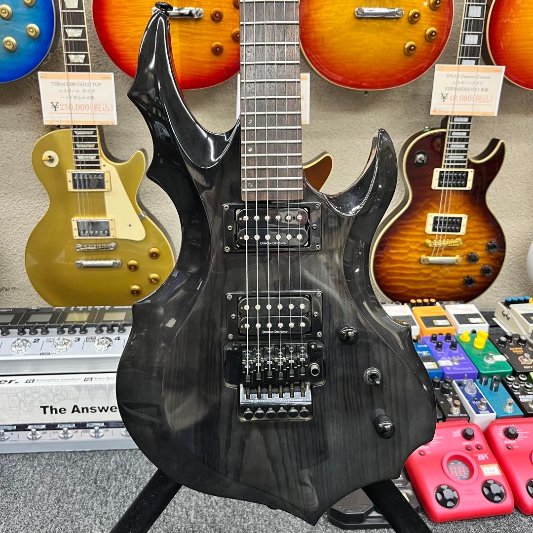 【11435】 Grass Roots by ESP Forest black Grass Roots Les Paul Custom Model Black ESP Electric Guitar 3.86kg
