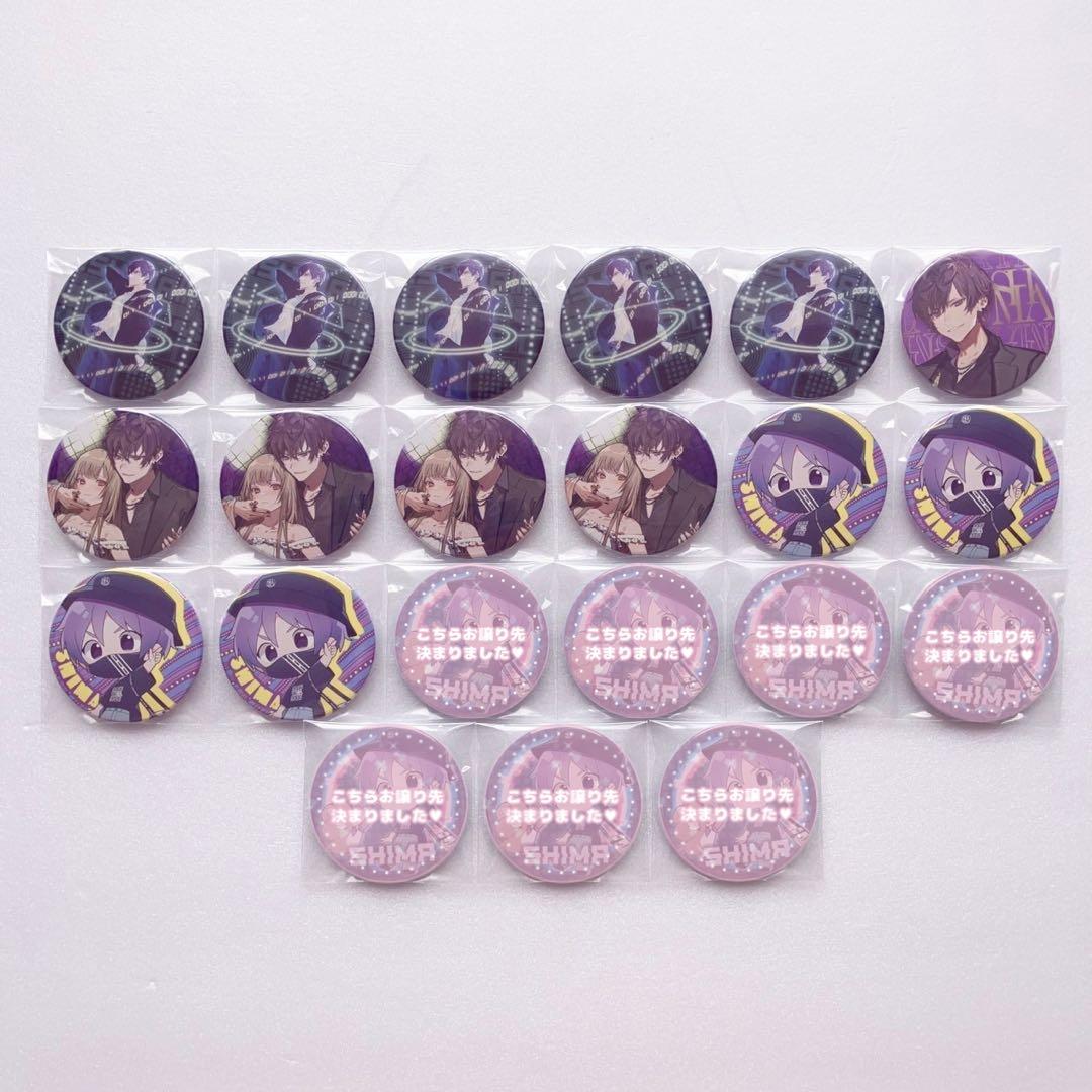 浦島坂田船 志麻 re:noise 2021 缶バッジ 浦島坂田船 志麻 ワンマン