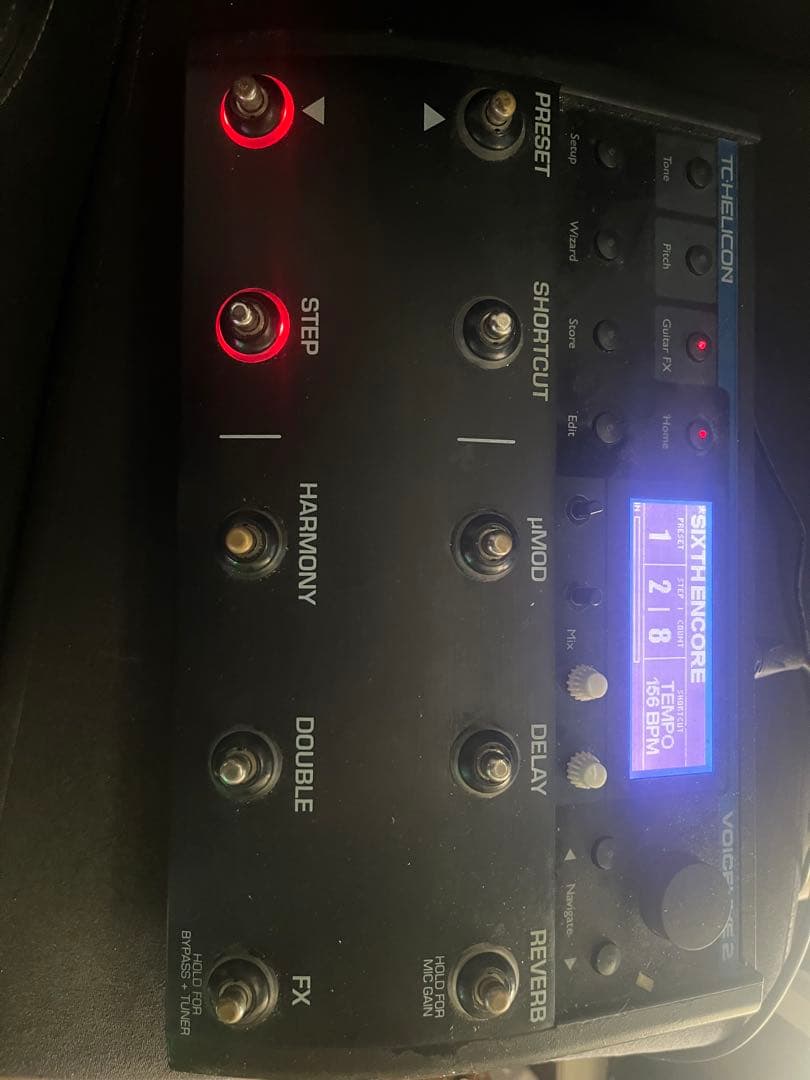 TC-Helicon VoiceLive 2 エフェクター TC-HELICON VOICELIVE 2 Vocal Multi-Effects Processor Pedal