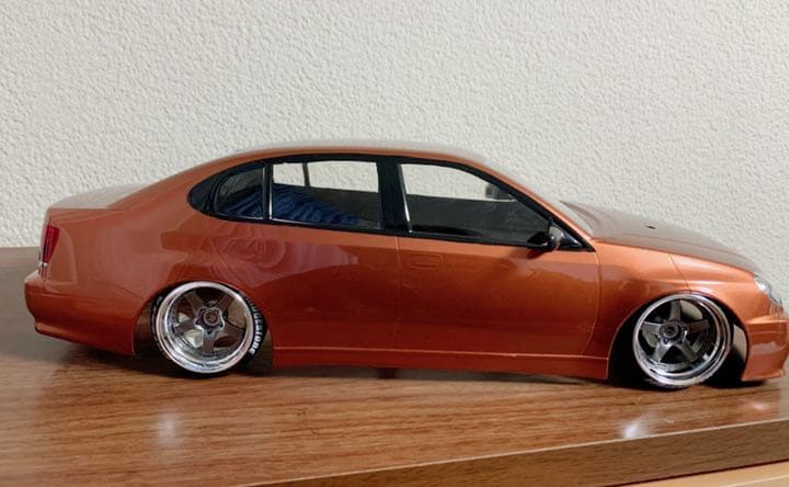 タミヤ アリスト 16 1/10ラジコン ボディ ドリフト rc YD-2 - メルカリ