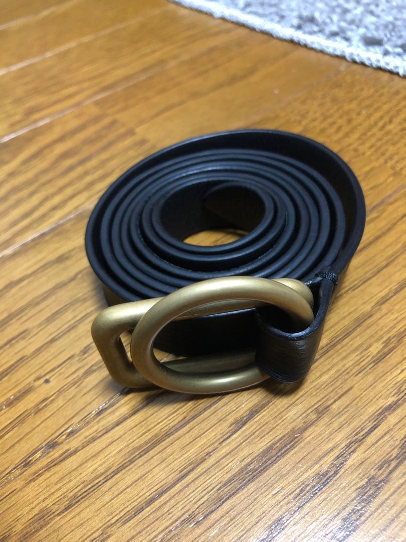 NEAT × Anderson's LEATHER Ring BELT Anderson's for NEAT RING BELT [BROWN/SILVER] - Fresh Service