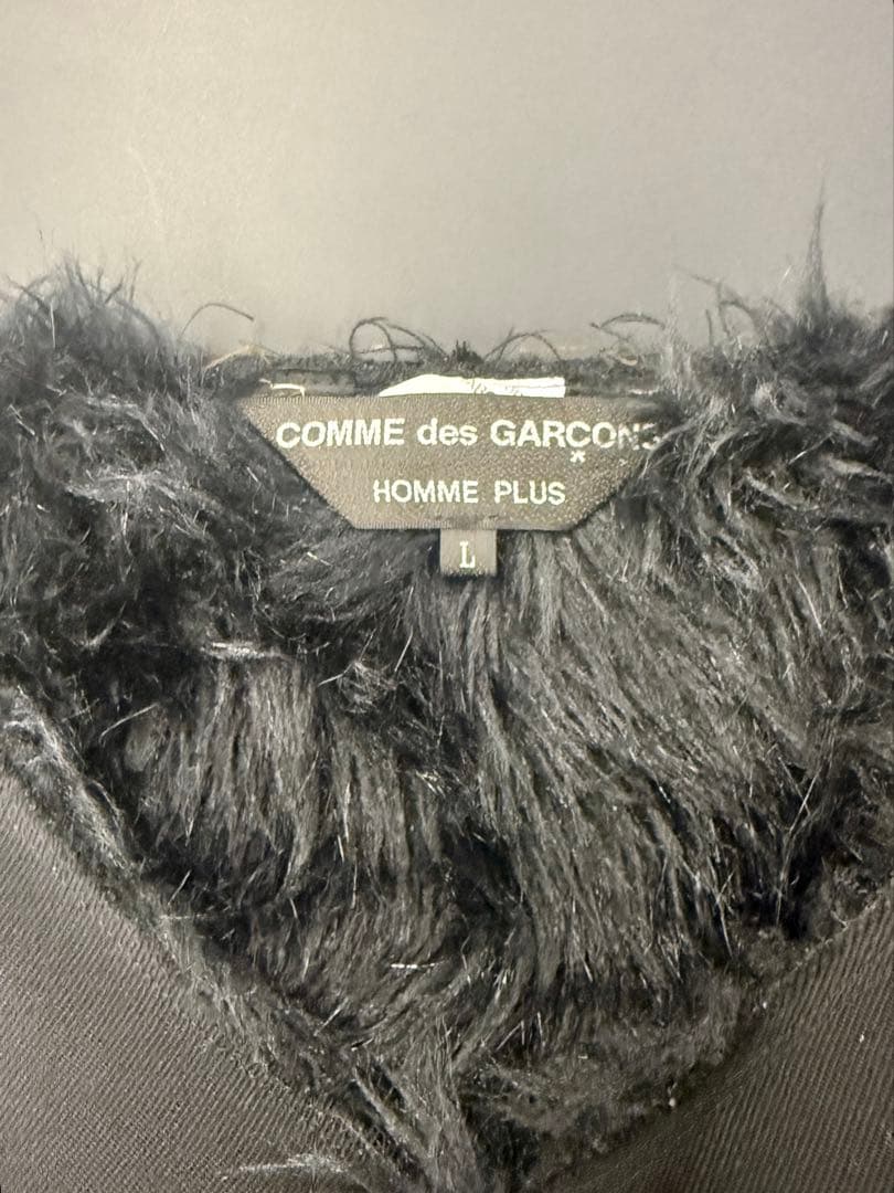 コムデギャルソンオムプリュス 23AWフェイクファー リバーシブル