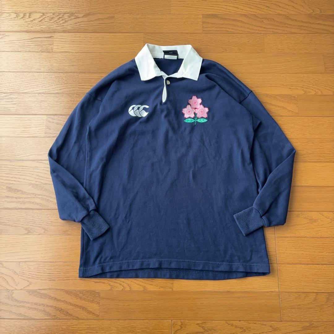 90s CANTERBURY ラグビー日本代表 長袖 ニュージーランド製 - メルカリ